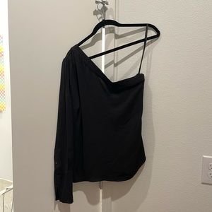 One shoulder blouse